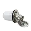 Tianli Fregadero de Cocina Canasta Semi-acero Desagüe con Rosca 2 pulgadas Accesorios para Desagüe de Fregadero XK278