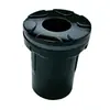 Tanque de Peces Negro Puro Descarga Fuerte UPVC Drenaje Rápido Directo Filtro Inferior Salida de Agua de Drenaje Conectores para Tanque de Mariscos Aguas Residuales