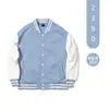 Chaqueta Personalizada de Otoño Patrón DIY Uniforme de Clase Universitaria Fiesta Hip-Hop Ropa de Trabajo E-Sports Uniforme de Béisbol Americano
