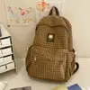 Mochila Escolar para Estudiantes Universitarias con Buen Aspecto, Estilo Ins para Viajes, Ligera, Casual, Versátil, de Nicho y que No Choca