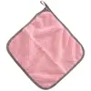 Trapo de Limpieza para Cocina del Hogar Patrón de Piña Terciopelo de Coral de Doble Cara Paño de Cocina Engrosado Perezoso Multiusos Almohadilla Fregadora Seca y Húmeda