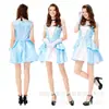 Nuevo vestido de princesa de verano de Cenicienta vestido de falda congelada vestido edición de lujo falda de Reina Aisha