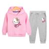 Traje de Vestido de Otoño para Niñas Estilo Occidental 2024 Nuevo Estilo Fan Coreano para Niñas Moda Deportiva Estilo Chanel Abrigo de Calle Informal Vestido Infantil