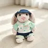 Solo Ropa de Muñeca/Ropa Hecha a Mano para Muñeca Conejo Jc Bonnie, Pijama, Vestido Mismo Estilo del Pequeño Libro Rojo, Conjunto para Muñeca de 32cm, Lindo