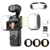 Luz de Preenchimento Pocket 3 é Adequada para Câmera de Ação Dji Luz de Fotografia P3 Osmo Luz de Bolso Suave Portátil