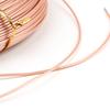 Cabo Coaxial Rf Rg316 Cobre Banhado a Prata Alimentador de Antena de Sinal Vendas Diretas da Fábrica Certificado Rohs Alta Frequência