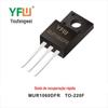 Diodo de recuperação rápida MUR1060DFRTO-220FYFW Youfeng micro impressão: MUR1060DFR