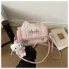Bolso de Mujer Gran Capacidad para Viajes Cotidianos Bolso de Gato Pequeño de Moda Versátil para Exteriores Bolso Cruzado Bolso de Axila Casual Diario Bolso Cuadrado Pequeño