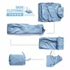 Ropa Nueva de Verano con Protección Solar para Hombre, Chaqueta Fina y Transpirable, Traje de Pesca de Secado Rápido para Exteriores, Cortavientos con Capucha Resistente a los Rayos UV