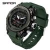 En stock Explosiones Reloj de Estudiante de Alto Valor AliExpress Transfronterizo Tendencia Electrónica Moda Reloj Multifuncional de Doble Pantalla