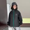 Jaqueta Infantil Tutu Elefantinho Meninas Outono/Inverno 2026 Novo Casaco Quente Forrado com Fleece Bebê Confortável Top Tendência