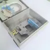 Caja de Distribución de Fibra Óptica de 12 Puertos Caja de Distribución de Pared de 24 Puertos Caja Metálica de Hierro Caja de Distribución de Cable de Fibra Óptica de Hierro