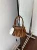 Transfronterizo 2026 Nuevo Estilo Coreano Diseño de Nicho Bolso de Hombro Simple con Pliegues para Mujer para Ir al Trabajo Bolso de Axila Exquisito y Moderno