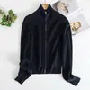M Estilo Europeo 2026 Nueva Moda Temperamento Ropa para Mujer Diseño de Cremallera Cárdigan de Punto 05634563401