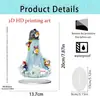 Producto Nuevo Transfronterizo Soporte Acrílico 2D Manzana Creativa Decoración de Mesa de Entrada para el Hogar Sala de Estar Decoraciones Navideñas