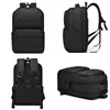 Mochila de nailon para hombre de negocios transfronteriza, gran capacidad, multifuncional, bolsa para portátil de hombre, bolsa de viaje impermeable para exteriores
