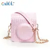 Lançamento de novo produto: Adequado para Instax Mini12, Bolsa para Câmera com Padrão Colorido Tecido e Conjunto de Álbum, Mais Vendido na Amazon