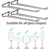 Soporte creativo para copas de vino invertidas, soporte para tazas de cocina, soporte para tazas invertidas, mueble de vino para el hogar, soporte para tazas colgante para bar