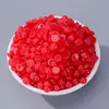 Nuevos accesorios de muñeca de cáscara de fruta para ojos y narices, figura de juguete hecha a mano, materiales de decoración DIY para muñecas de vaina