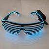 Gafas de Moda Multipage con Emisión de Luz, Gafas de Sol de Luz Fría, Gafas de Sol LED del Mismo Estilo, Gafas Intermitentes Bicolor y Monocolor