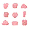 Moldes para Galletas Serie Día de San Valentín Nube Arcoíris Dibujos Animados 3D Arcilla DIY Galletas Impresas de Simulación