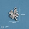 Creativos nuevos accesorios de joyería hechos a mano DIY colgante de aleación sombrero de mezclilla herradura occidental pulsera de mezclilla colgante pequeño