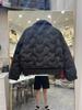 2024 Nuevo Estilo Estilo Chanel Algodón Relleno Mujer Corta Moda Puntadas Retro Solapa Pegamento a Presión Sentido del Diseño Chaqueta Tendencia