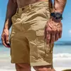 Tamanho Europeu Transfronteiriço AliExpress Amazon Comércio Exterior Mais Vendido Roupa de Trabalho Shorts Casuais Masculinos Largos Tendência Comprimento do Joelho