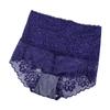 Otoño e invierno ropa interior de encaje de cintura alta para mujer cómoda hueca ropa interior para mujer entrepierna inferior antibacteriana doble cintura fabricantes de origen venta al por mayor