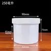 En Stock 100 250 500ml Botellas de Plástico, Contenedores Verticales Engrosados, Cubos de Tinta, Frascos Sellados de Gran Diámetro