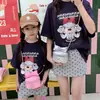 Bolsa de Ombro Infantil 2026 Laço Doce Porta-Moedas Menina Combinação Pai-Filho Corrente Mini Casual Transversal