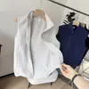 Chaleco de Forro Polar con Cuello Alto para Hombre, Chal para Vestir en Capas, Otoño Invierno, Capa Interior Cálida, Cierre, Sin Mangas, Chaleco Camisa de Felpa