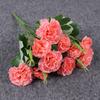 Flor de simulação 10 cabeças Cravo de Primavera Dia do Professor Dia das Mães presente fotografia de casa adereços de casamento decoração flor artificial