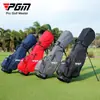 Bolsa de golf PGM, unisex, con soporte, bolsillo magnético, base plegable, compartimento aislado para bebidas y diseño impermeable