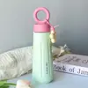 Taza aislada de acero inoxidable 316 muy elegante con asa portátil, adecuada para estudiantes y deportes, simple y a la moda, unisex