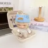 Ropa para muñeca de peluche de vinilo serie I'amzsiga, capucha de saco de dormir Hermana Gazi, ropa para muñeca colgante de peluche Gazi