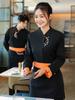 Ropa de trabajo para camarera de hotel del grupo Huabuan, ropa de trabajo para catering chino, casa de té, hot pot, manga larga, ropa de otoño e invierno