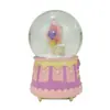 Bola de Cristal Luminosa Personalizada Desenho Animado para Desktop Infantil Ornamentos de Resina Decoração de Casa Artesanato de Resina Ornamentos Novo Estilo