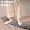 Bolsa de Água Quente Retangular Grande para Uso na Cama, Extra Longa, Bolsa de Água Quente Espessa à Prova de Explosão para Dormir, Aquecer a Cama e os Pés