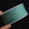 Pulsera de Cuentas de Oración Budista Tejida con Hilo de Algodón Retorcido a Mano Estilo Xizang de 1/1.5 mm con Cuentas de Bodhi y Borlas, Cuerda de Algodón Tejida Colorida y Duradera
