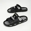 Pantuflas de Verano para Hombre Pantuflas Transfronterizas para Hombre Antideslizantes Casuales de Moda Playa Exterior Zapatos para Conducir Estilo de Hombre