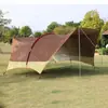 Tenda de campismo de borracha preta transfronteiriça, acampamento, acampamento, proteção solar, impermeável, reforço, toldo espesso, suprimentos para exterior, atacado