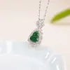 Yuebao Joias Jade Natural Prata de Lei S925 Pingente de Cabaça - Versátil e Elegante Estilo Chinês Pingente de Clavícula de Suéter de Alta Qualidade