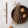 Palillos de Moda Palillos de Madera para Alitas de Pollo Palillos Creativos de Secuoya Estilo Chino Palillos de Madera Maciza para Regalo Palillos de Madera para el Hogar Venta al por Mayor