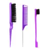 Set de Herramientas de Peluquería Transfronterizo Peine de Estilismo, Peine de Cardado, Cepillo para Cejas de Doble Extremo, Peine de Cola con Aguja de Acero, Aguja para Tirar del Cabello, Botella con Atomizador Continuo