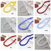 8-10 # Cuentas Planas de Cristal para Pulsera Hecha a Mano DIY Accesorios de Joyería Materiales Porcelana y Jade Cuentas Sueltas Fabricante Mayorista