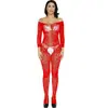 Lencería Sexy de una Pieza de Venta Caliente en Internet Europeo y Americano, Body de Cuello Halter, Diseño Hueco de Entrepierna Abrible en Cuatro Direcciones W088