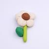 Girasol relleno de algodón tridimensional accesorios de tela de flores pequeñas zapatos y calcetines para niños ropa bolsa materiales semielaborados accesorios al por mayor