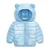 2026 Nuevas Chaquetas de Algodón con Relleno de Plumón Coloridas para Otoño e Invierno para Bebés y Niños Pequeños, Lindos Abrigos de Algodón con Diseño de Orejas para Niños y Niñas, Ropa Infantil