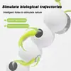 Brinquedo Interativo Inteligente para Gatos com Cauda de Presa Substituível Brinquedo de Minhoca com Movimento Inteligente para Gatos de Interior Design de Lagarta Interativa Brinquedo para Gatos e Cachorros